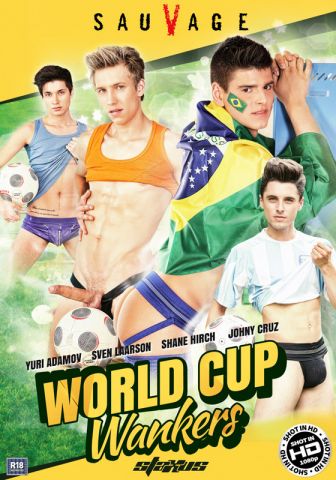 World Cup Wankers DVD - Front